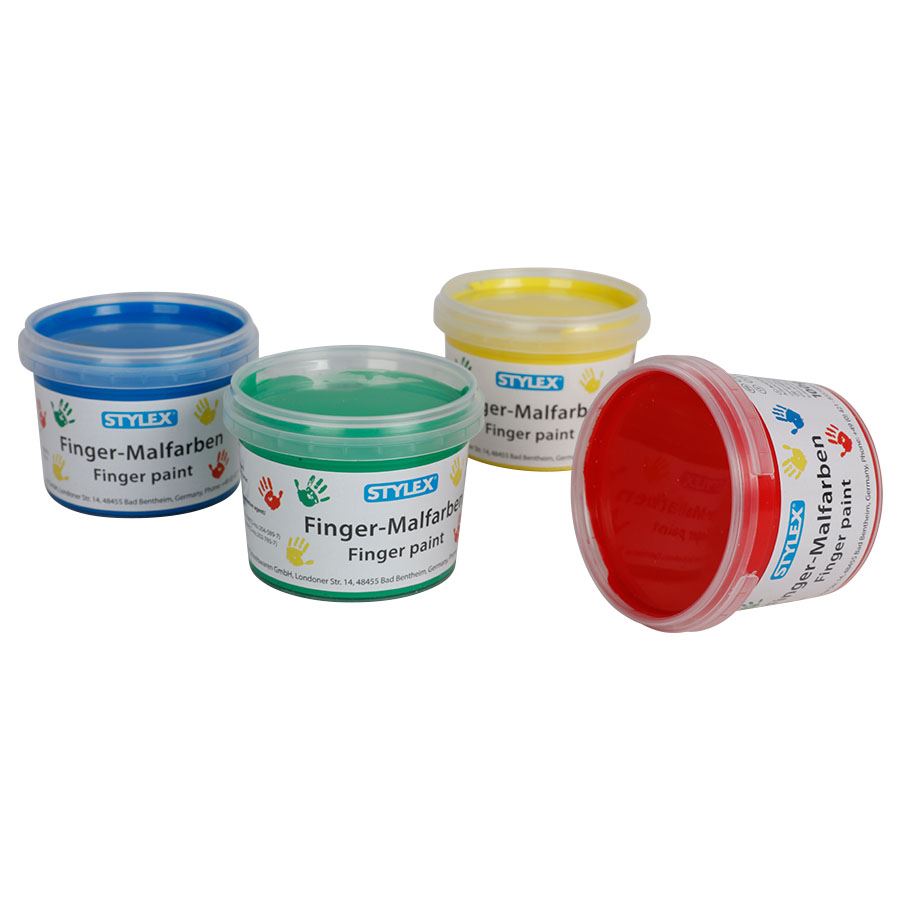 Stylex Finger-Malfarben 4x100g