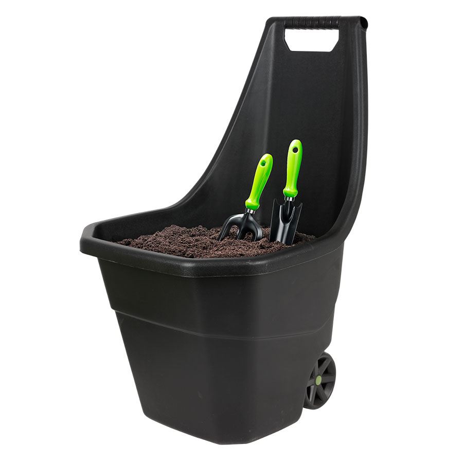 Gartenkarre Load & Go 55L Schwarz
