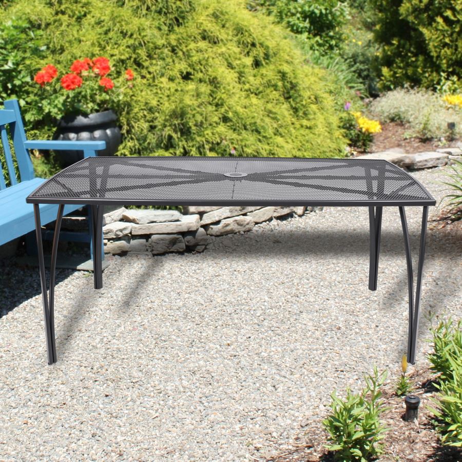 Metall-Gartentisch Paris 150x90x72cm